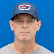 Shawn Nugent, catching instructor at So Cal Defense Academy